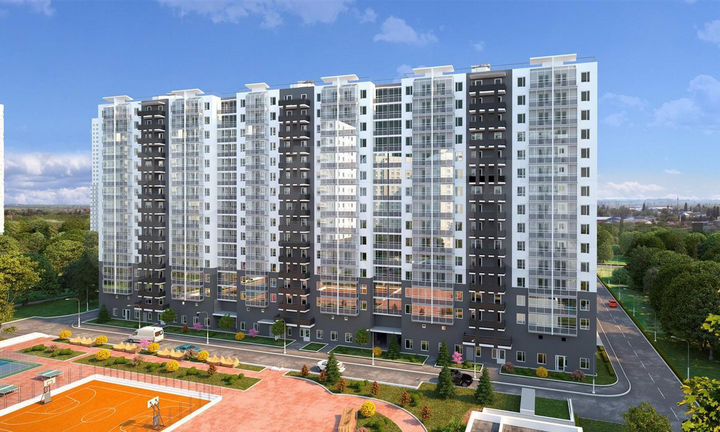 2-к. квартира, 43,4 м², 15/16 эт.