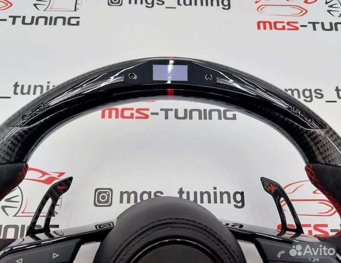 Руль Audi RS карбон дисплей Ауди A3 8V RS3 А3 рс3
