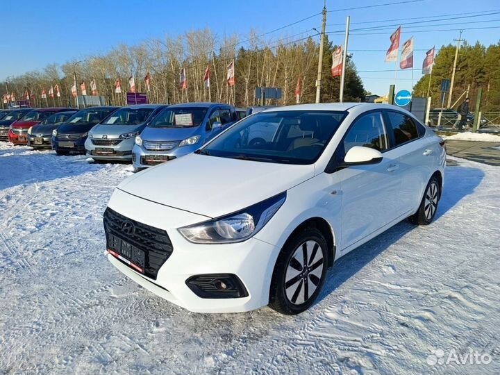 Hyundai Solaris 1.6 МТ, 2018, 105 457 км