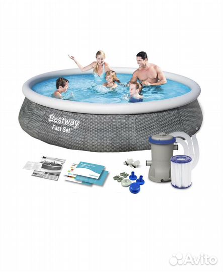 Надувной бассейн 396х84