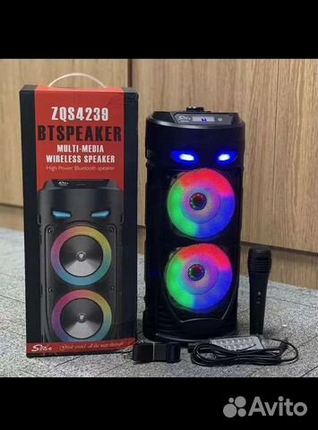 Колонка блютуз с микрофоном. Новая
