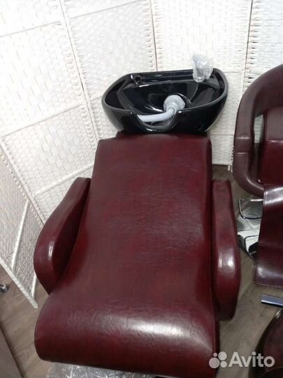 Парикмахерская мойка, кресло, пуф,подставка кресло