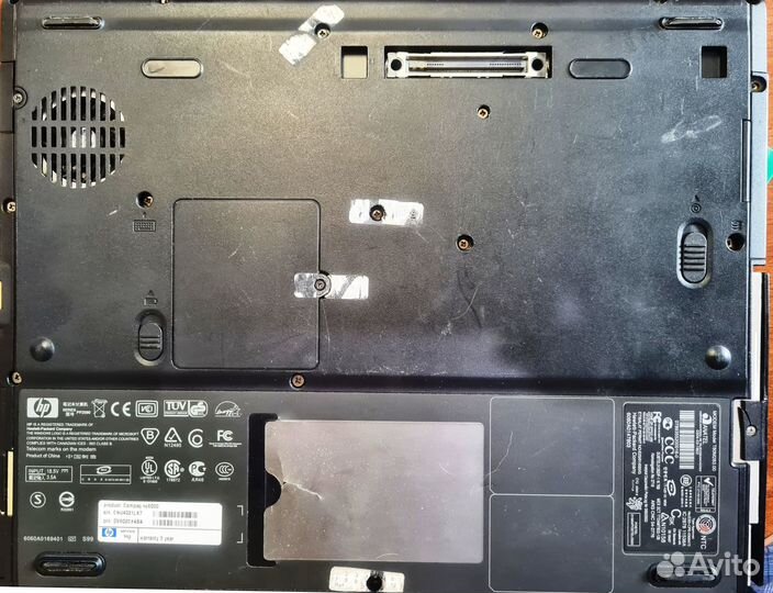 Старый ноутбук