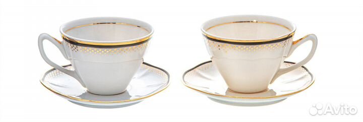 Кофейный набор тет-а-тет (7 предметов), фарфор