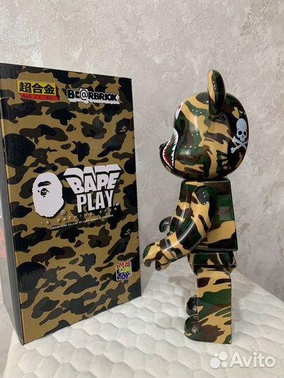 Игрушка Bearbrick 28см bape(камуфляж)