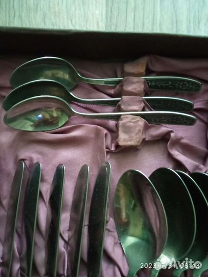 Набор столовых приборов СССР нержавейка