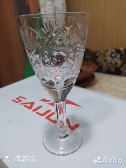 Хрустальные бокалы СССР