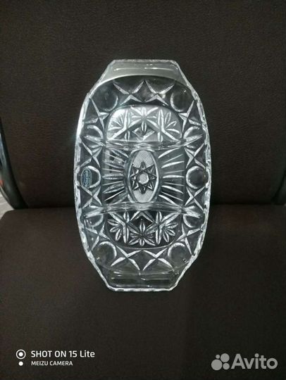 Менажница хрустальная Богемия