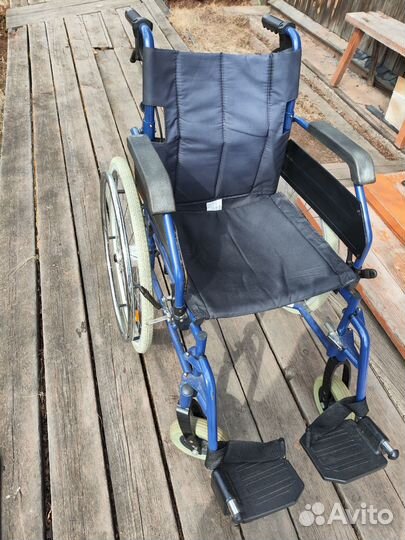 Инвалидная коляска складная бу