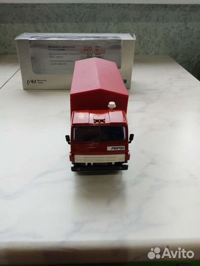 Модель грузовика камаз 5320 Элекон Pepsi