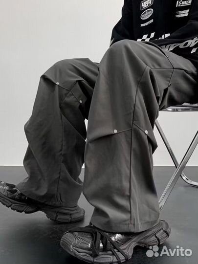 Y2k Balenciaga type штаны opium