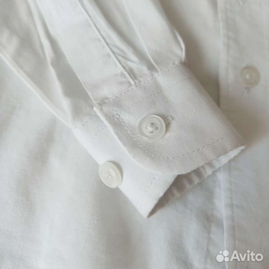 Белая рубашка для мальчика 92