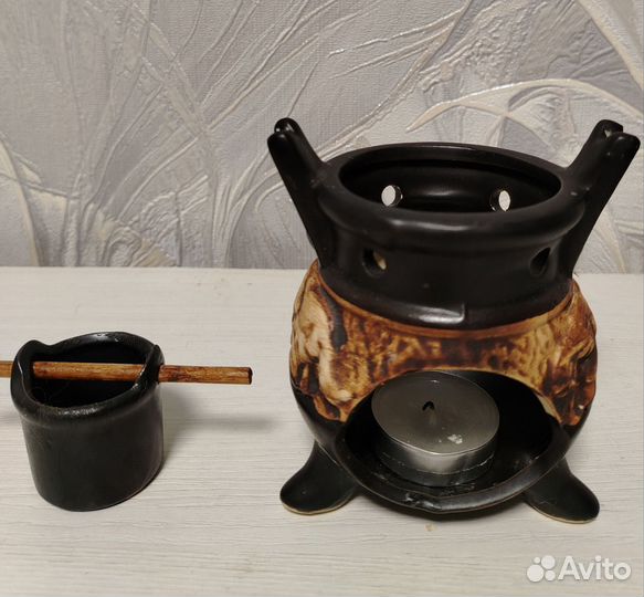 Аромалампа для эфирных масел со съёмной чашкой