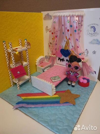 Комната куклы lol