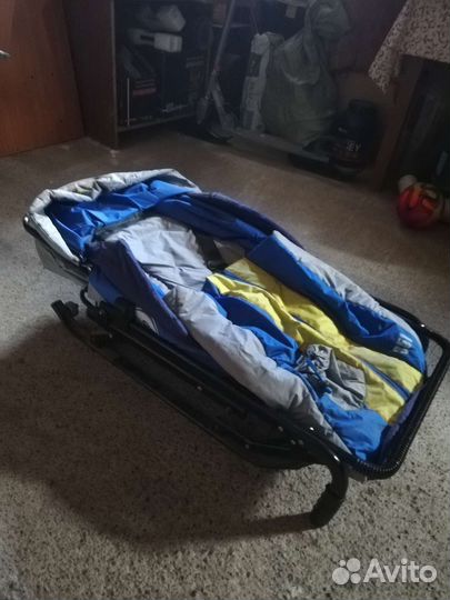 Детские санки с колесами