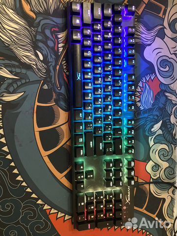 Игровая клавиатура hyperx alloy fps rgb
