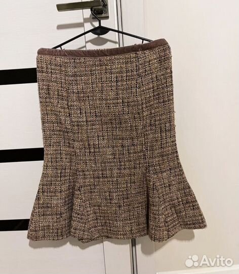 Юбка миди, модель рыбка