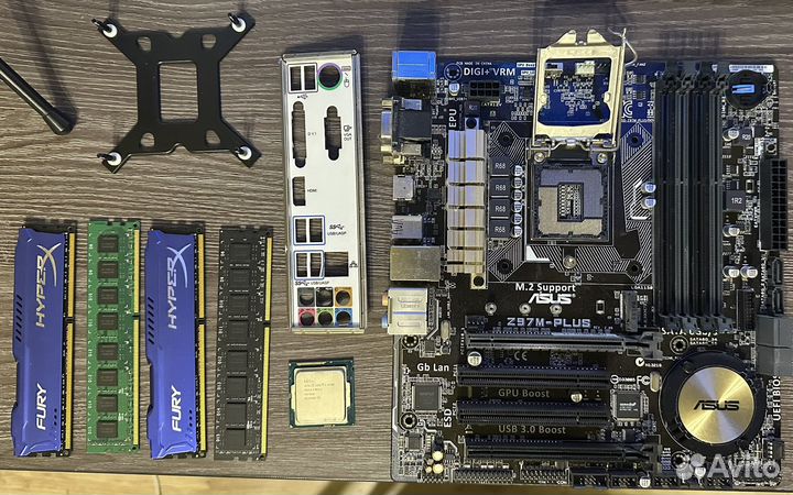 Комплект i7-4790K / Z97M-Plus / 32GB RAM