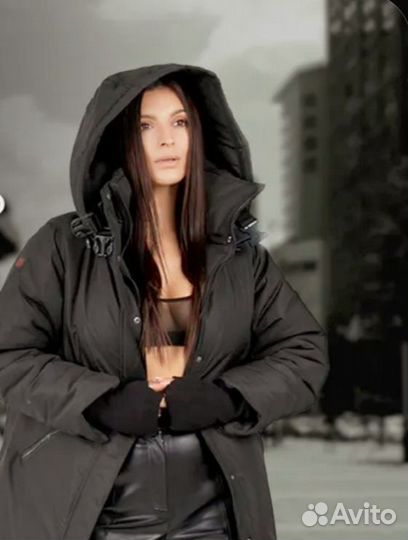 Пуховик пальто зимнее