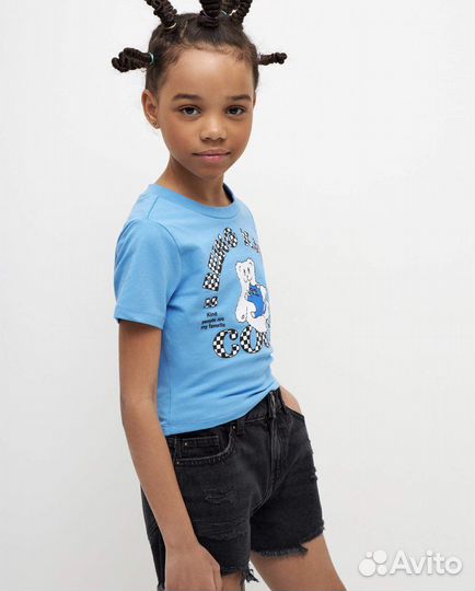 Шорты джинсовые для девочки 140