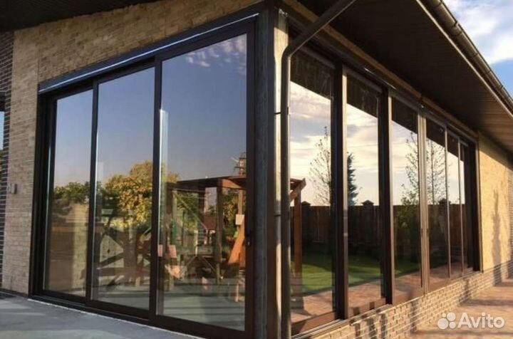 Пластиковые и Алюминиевые окна двери витражи