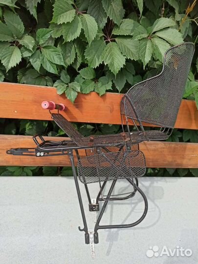 Багажник на велосипед+ детское сиденье