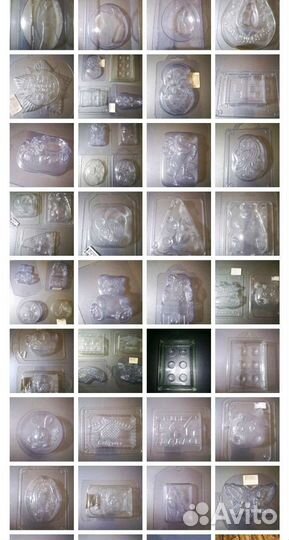 Формы для мыла пластик