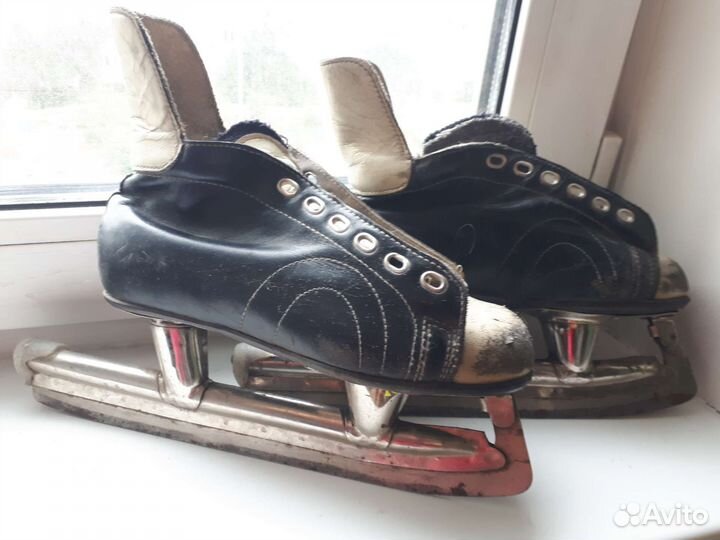 Коньки хоккейные СССР