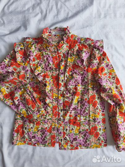 Блуза-рубашка в стиле Etro