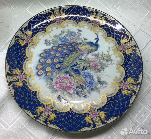 Винтажная тарелка 