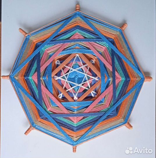 Плетеные мандалы своими руками