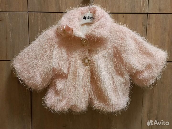 Болеро, шубка для девочки с 4 до 7 лет