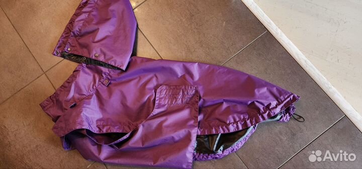 Дождевик для крупной собаки