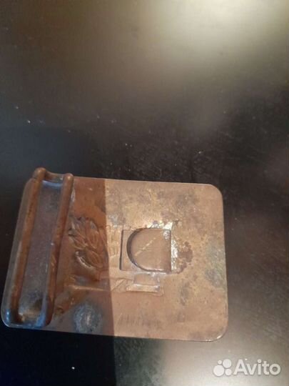 Пряжка для ремня латунь