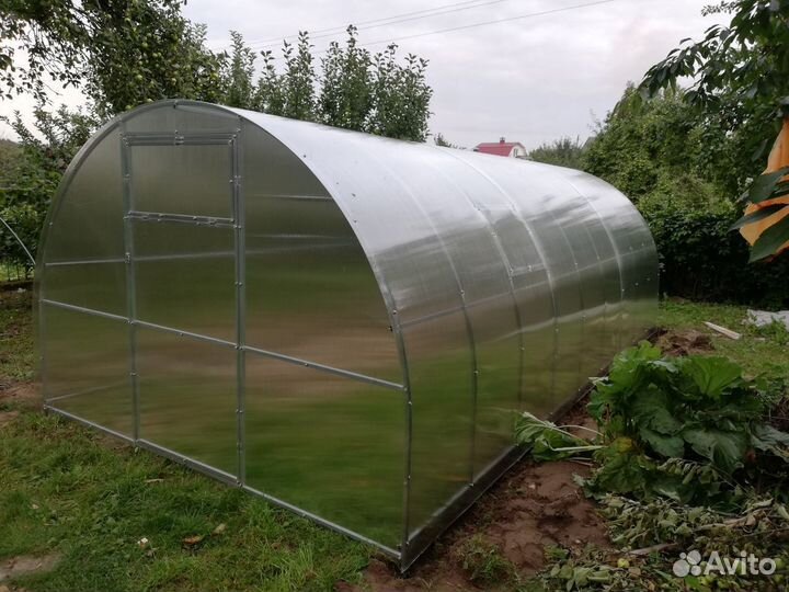 Оцинкованные Теплицы из Поликарбоната UV защита