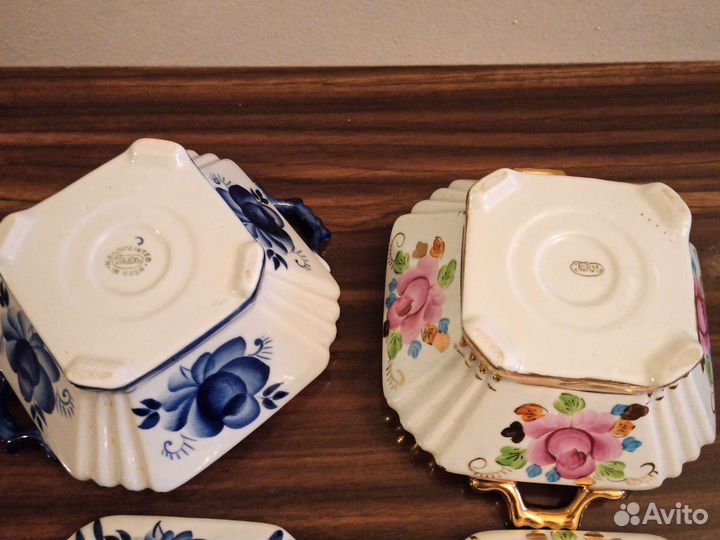 Фарфоровая посуда гжель