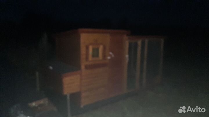 Курятник зимний на 10-15кур