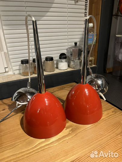 Светильник подвесной италия красный