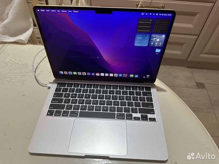 Macbook air 13 m2 8 256 silver