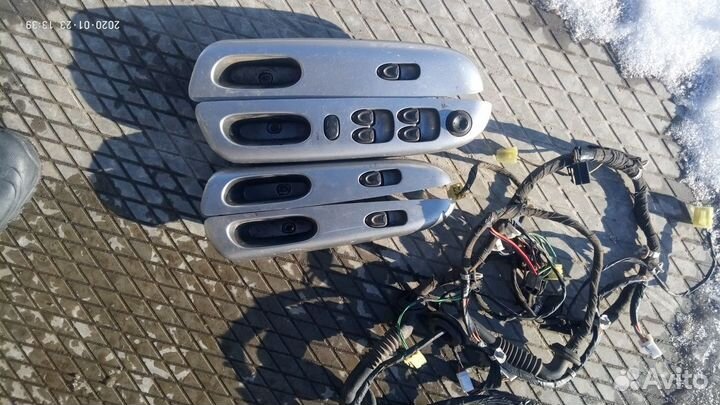 Стеклоподъемник комплект Дэу Матиз/ Daewoo Matiz