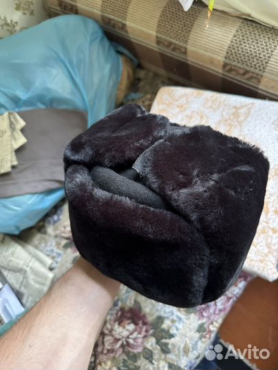 Мужская ушанка зимняя мф