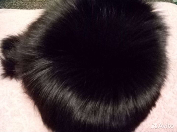 Шапка женская из песца