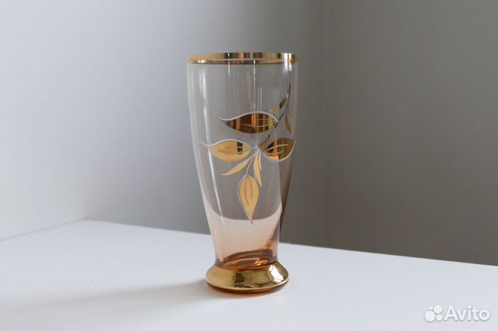 6 Стаканов из набора для напитков Германия Винтаж