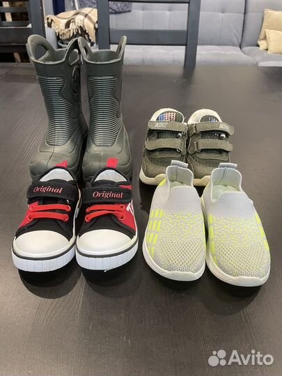 Кроссовки, кеды, резиновые сапоги 20,21,22размер