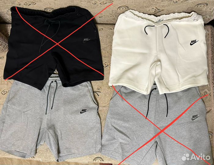 Оригинальные шорты Nike tech fleece