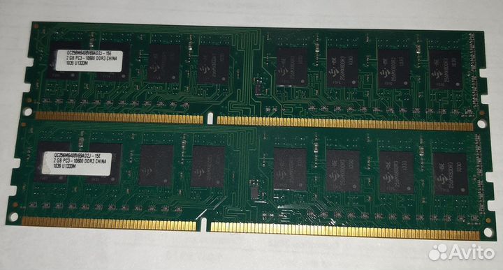 DDR3 4GB 2х2 dimm 240-pin 1333MHz