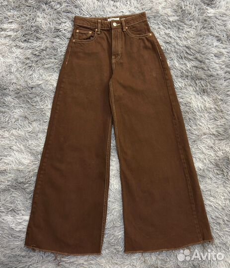 Джинсы bershka wide leg