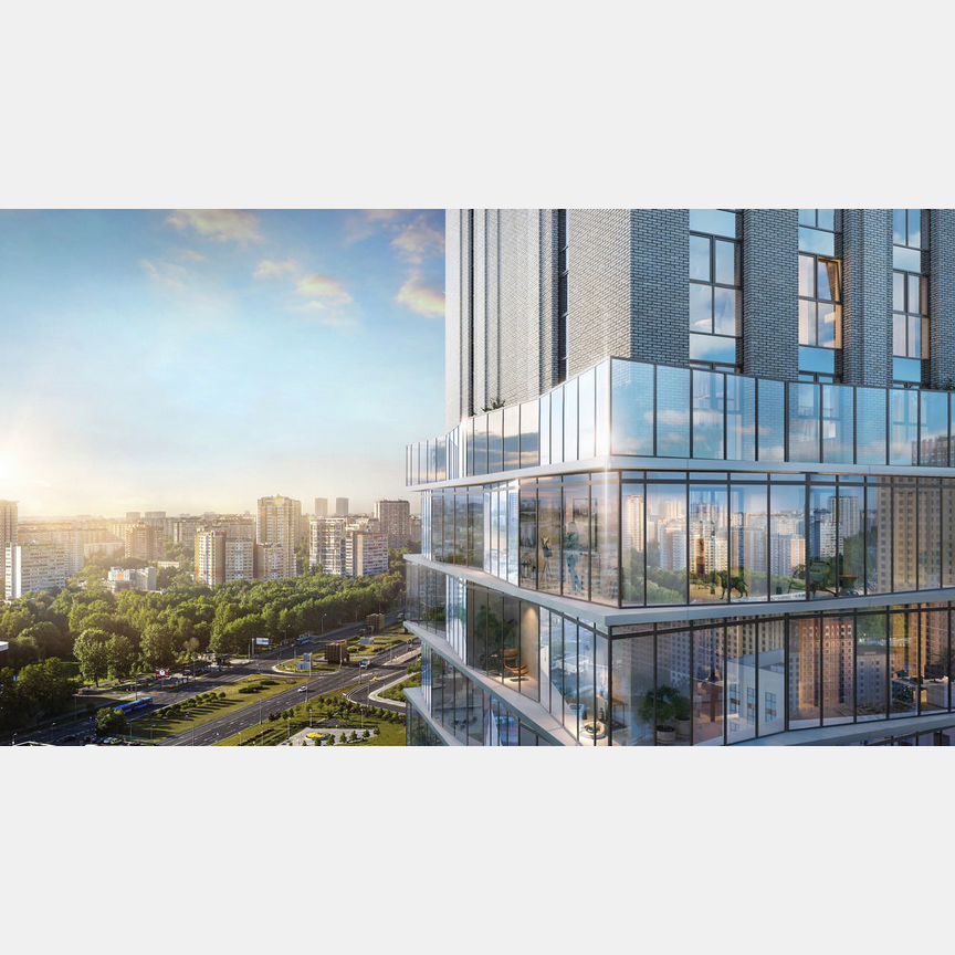 1-к. квартира, 41,3 м², 7/39 эт.