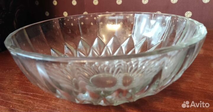 Хрустальное блюдо