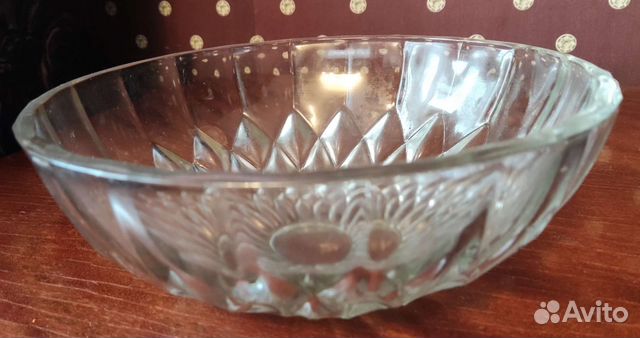 Хрустальное блюдо